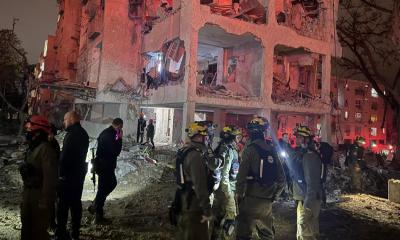 এবার ইসরায়েলের আরাদে ইরানের ক্ষেপণাস্ত্র হামলা, আহত শতাধিক