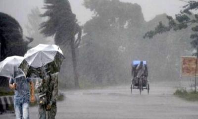 ঝড়সহ বজ্রবৃষ্টির আভাস যেসব অঞ্চলে