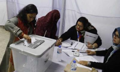 জকসু নির্বাচনের ভোট গ্রহন চলছে