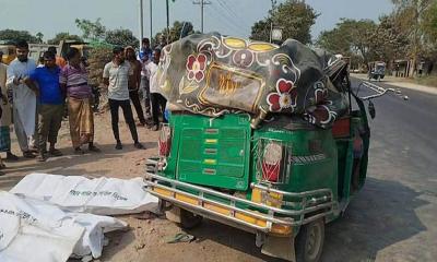 কুষ্টিয়ায় সড়কে ট্রাক-সিএনজি সংঘর্ষ, নিহত ৫