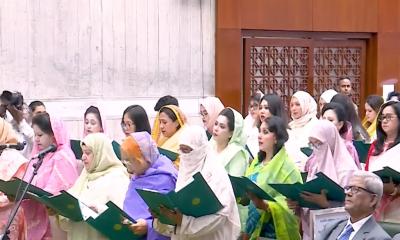 সংরক্ষিত নারী আসনের ৪৯ সদস্য শপথ নিলেন