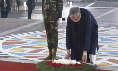 একুশের ভাষা শহীদদের প্রতি রাষ্ট্রপতির শ্রদ্ধা