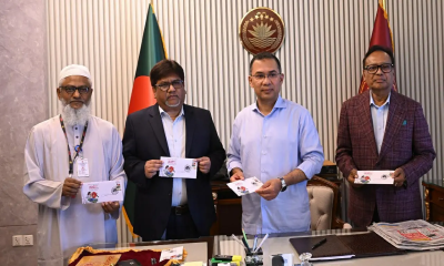 স্বাধীনতা দিবসে ডাকটিকিট উন্মোচন করলেন প্রধানমন্ত্রী