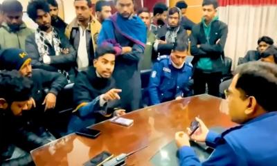 শায়েস্তাগঞ্জ থানার ওসিকে হুমকি,বৈষম্যবিরোধী সেই নেতাকে শোকজ