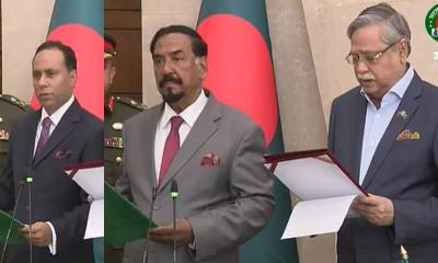 শপথ নিলেন স্পিকার হাফিজ উদ্দিন ও ডেপুটি স্পিকার কায়সার কামাল