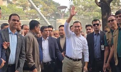 শ্রদ্ধা জানাতে জিয়াউর রহমানের সমাধিতে যাচ্ছেন তারেক রহমান