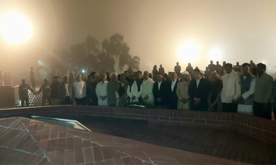 জাতীয় স্মৃতিসৌধে শ্রদ্ধা জানালেন তারেক রহমান