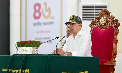 দায়িত্ব পালনের পাশাপাশি কর্মসংস্থান সৃষ্টিতে ভূমিকা রাখছে আনসার বাহিনী: প্রধানমন্ত্রী