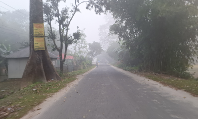 অগ্রহায়ণ মাসেই শীতে কাঁপছে তেঁতুলিয়া