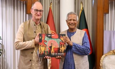 জার্মানি বাংলাদেশের উন্নয়নের নির্ভরযোগ্য অংশীদার:প্রধান উপদেষ্টা