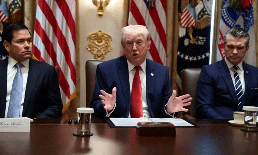 আলোচনায় না এলে ভয়াবহ পরিণতির মুখে পড়বে ইরান : ট্রাম্প