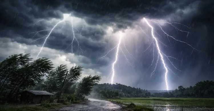 দেশের ৪ বিভাগে বজ্রবৃষ্টির আভাস