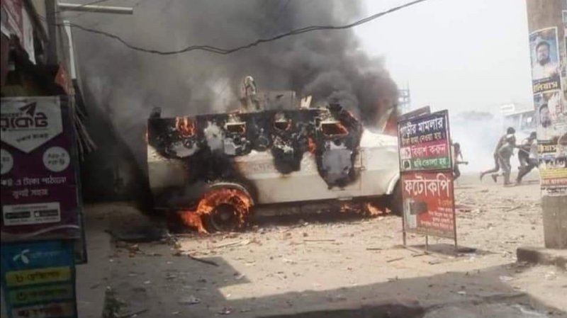 হেফাজত: শাপলা চত্বরে উত্থান, ব্রাহ্মণবাড়িয়া কাণ্ডে কোণঠাসা