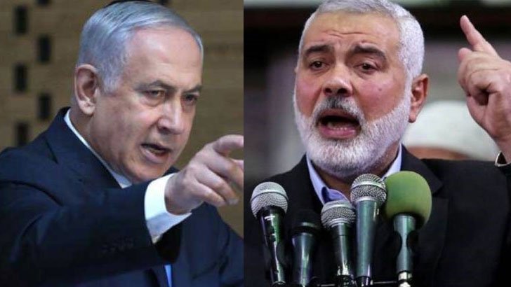 আগুন নিয়ে খেলবেন না: নেতানিয়াহুকে হামাসপ্রধান