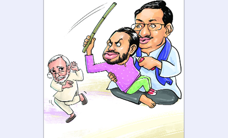 হুইপপুত্রের হুমকি, ‘মুক্তিযোদ্ধা পিটাইয়া হাত পাকাইছি’