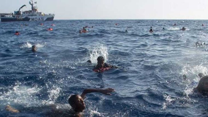 ইতালি যাওয়ার সময় ভূমধ্যসাগরে নৌকাডুবি, ৪৩ অভিবাসীর মৃত্যু