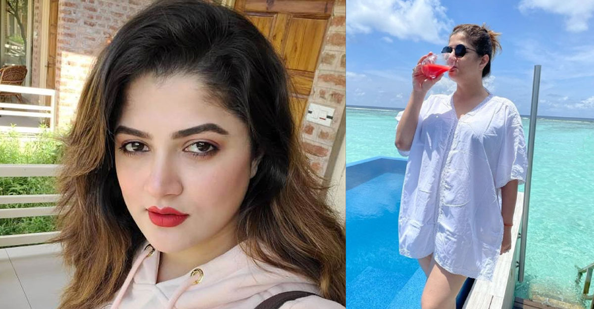 প্রেমিকের সঙ্গে মালদ্বীপের যে বিলাসবহুল রিসোর্টে শ্রাবন্তী