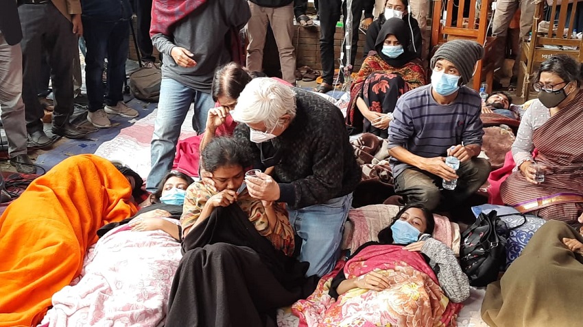 ৭ দিন পর অনশন ভাঙলেন শাবি শিক্ষার্থীরা