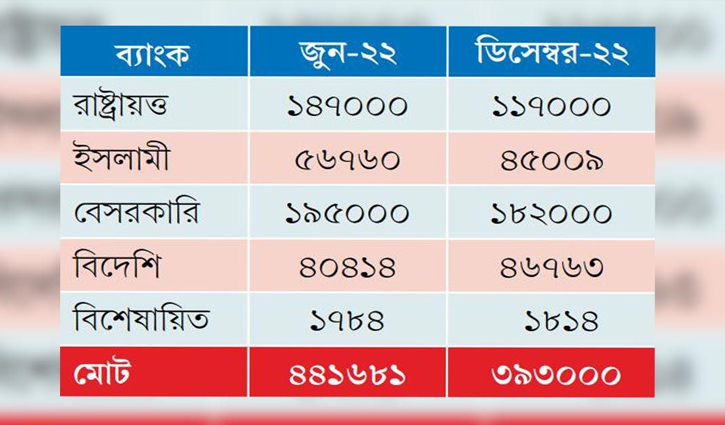 ৬ মাসে তারল্য কমেছে ১২ শতাংশ