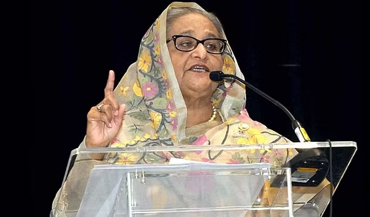 অগ্নিসন্ত্রাসীরা যেন কখনোই ক্ষমতায় ফিরতে না পারে : প্রধানমন্ত্রী