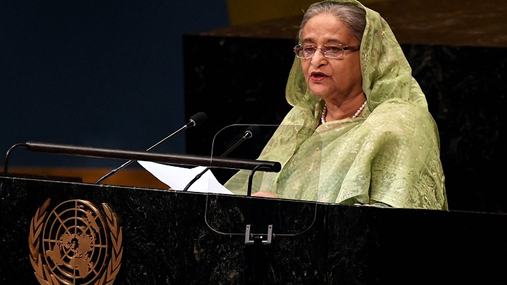 যুদ্ধ-সংঘাত পরিহার করে মানবকল্যাণে কাজ করুন: জাতিসংঘে প্রধানমন্ত্রী